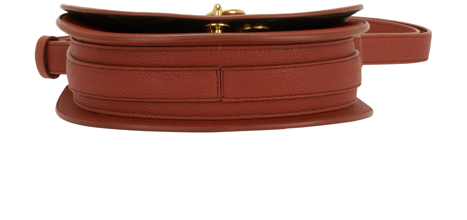 Mini Rocking Horse Bag, &pound;350, Handbags, Brown, Leather, Top view